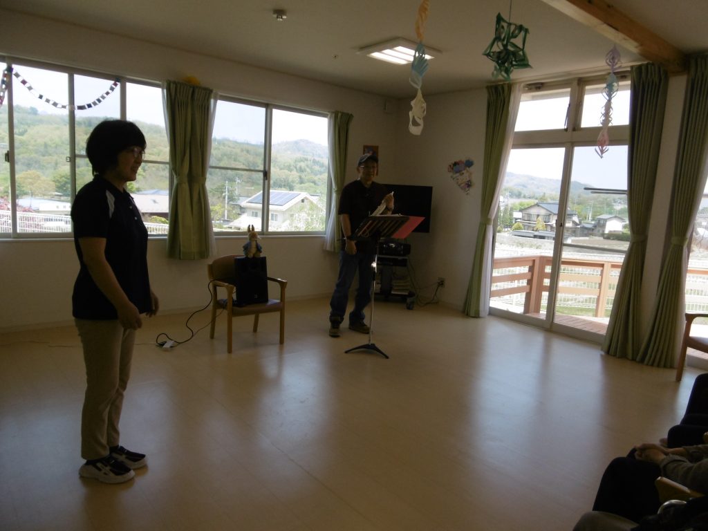 シンセサイザーの演奏